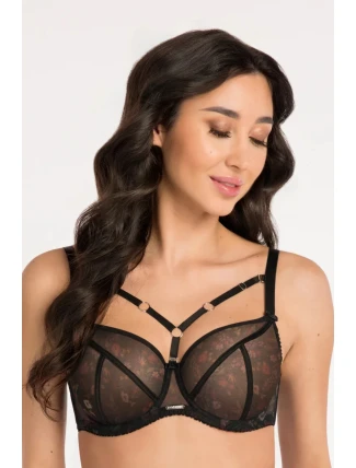 Dámská podprsenka Beverly K873 Černá - Gorsenia Dámská podprsenka Beverly K873 Černá - Gorsenia
