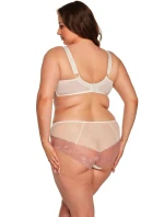 Dámská podprsenka Maxi BSM 1244 Ranita Pudr růžová s ecru - Gaia Dámská podprsenka Maxi BSM 1244 Ranita Pudr růžová s ecru - Gaia
