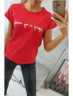 Dámské tričko 65279 červené - Kesi Dámské tričko 65279 červené - Kesi