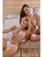 Petra Vyztužená podprsenka růžová