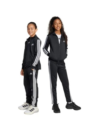 Adidas Essentials Climacool Kids 3 Stripes Training Tracksuit 205 black JD6502