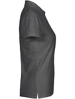 Neutral O 22980 Dámské piqué polo z bio bavlny 77.2280 dark heather Neutral O 22980 Dámské piqué polo z bio bavlny 77.2280 dark heather