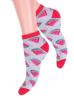 Dámské kotníkové ponožky Steven art.114 Dámské kotníkové ponožky Steven art.114