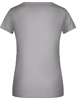 Daiber 8007 Dámské tričko z bio bavlny 02.8007 steel grey Daiber 8007 Dámské tričko z bio bavlny 02.8007 steel grey