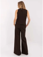 IT kalhoty SP FL8251.12 tmavě hnědé