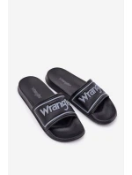 Pánské Pantofle WRANGLER AVERELL SLIDER MEN LOW 20251042.25Y Černé