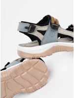 Stylové sandály vícebarevné dámské bez podpatku Stylové sandály vícebarevné dámské bez podpatku