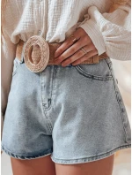 Dámské džínové šortky HOT LIGHT blue FashionStreet SY0467 Dámské džínové šortky HOT LIGHT blue FashionStreet SY0467