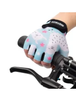 Meteor Kids Alpacas Jr cyklistické rukavice 17393 velikost S