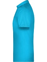 Daiber JN 874 Pánské pracovní bio piqué polo 02.0874 turquoise Daiber JN 874 Pánské pracovní bio piqué polo 02.0874 turquoise