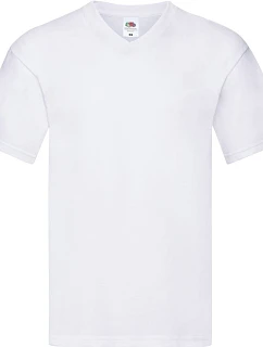 Fruit of the Loom Original V-Neck T Pánské tričko s výstřihem do V 16.1426 white