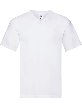 Fruit of the Loom Original V-Neck T Pánské tričko s výstřihem do V 16.1426 white Fruit of the Loom Original V-Neck T Pánské tričko s výstřihem do V 16.1426 white