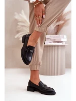 Elegantní Dámské Mokasiny Z Přírodní Kůže Černé Vinceza 91114 Elegantní Dámské Mokasiny Z Přírodní Kůže Černé Vinceza 91114