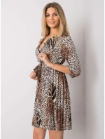 Šaty DHJ SK 11092A 2.01P černá a béžová