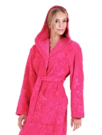 Bibi s kapucí malinová