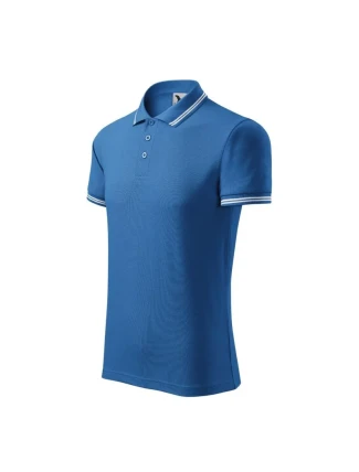 Pánské polo tričko Malfini Urban M MLI-21914 azure - Malfini Pánské polo tričko Malfini Urban M MLI-21914 azure - Malfini