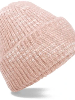 Beechfield B 330R Pletená čepice Patch "Chunky Knit" 53.330R strawberry haze