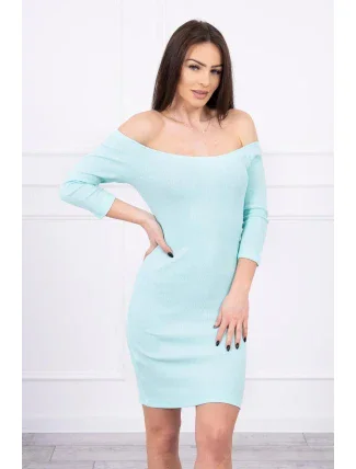 Mentolové pruhované šaty Mentolové pruhované šaty