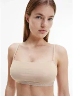 Dámská bralettka 2 pack 000QF6040E - W5I - Béžová - Calvin Klein Dámská bralettka 2 pack 000QF6040E - W5I - Béžová - Calvin Klein