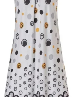 Dámské plážové šaty 16201-132-1 bílé-potisk - Pastunette