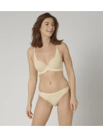 Dámské tanga Aura Spotlight High Leg string krémová - Triumph Dámské tanga Aura Spotlight High Leg string krémová - Triumph