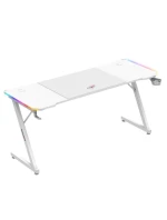 Herní stůl Huzaro Hero 4.8 White RGB