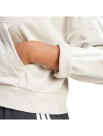 Dámská mikina adidas Essentials French Terry Quarter-Zip Hoodie beige JN1958