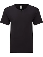 Fruit of the Loom Iconic 150 V-Neck T Tričko s výstřihem do V 16.1442 black Fruit of the Loom Iconic 150 V-Neck T Tričko s výstřihem do V 16.1442 black