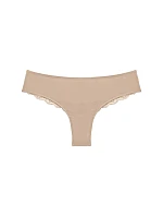 Triumph – Lovely Micro: Brazilky stringy z mikrovlákna s jemnou krajkou Triumph