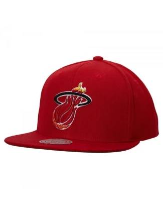Mitchell & Ness NBA Miami Heat Team Ground 2.0 Snapback Hwc Heat Kšiltovka HHSS3258-MHEYYPPPRED1