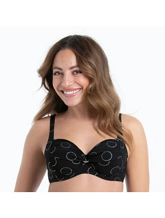 Style Elna Top Bikini - horní díl 8759-1 black - RosaFaia
