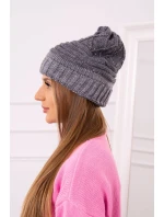 Dámská čepice Elora K336 tmavě šedá