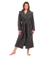 Unisex župan Athena s kapucí 3116 antracit - Vestis Unisex župan Athena s kapucí 3116 antracit - Vestis