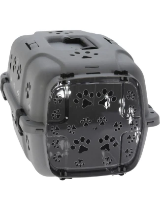 PŘEPRAVKA NA ZVÍŘATA O ROZMĚRECH 48X32X30 CM - ČERNÁ