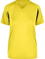 Daiber JN 316 Dámské běžecké tričko 02.0316 yellow/black Daiber JN 316 Dámské běžecké tričko 02.0316 yellow/black