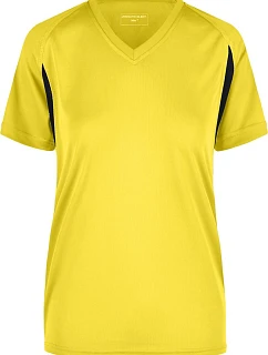 Daiber JN 316 Dámské běžecké tričko 02.0316 yellow/black