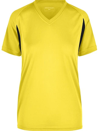 Daiber JN 316 Dámské běžecké tričko 02.0316 yellow/black Daiber JN 316 Dámské běžecké tričko 02.0316 yellow/black