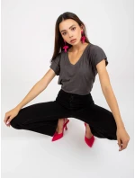 Tričko B 014.86 tmavě šedá Tričko B 014.86 tmavě šedá