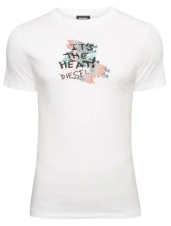 Pánské Tričko s krátkým rukávem 00SZU9-0GASC-100 - Diesel