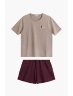 Pyžamo Atlantic NLP-498E kr/r S-2XL Pyžamo Atlantic NLP-498E kr/r S-2XL