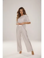 Pyžamo De Lafense 037 Camelia kr/sr S-2XL