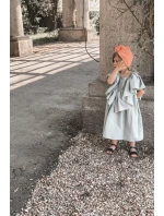 Dětské Pletené Sandály Černé Bailly