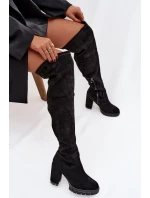 Kozačky na podpatku  model 221155 Step in style