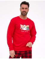 Pyžamo Cornette 115/289 Winter long/r Christmas S-2XL pánské