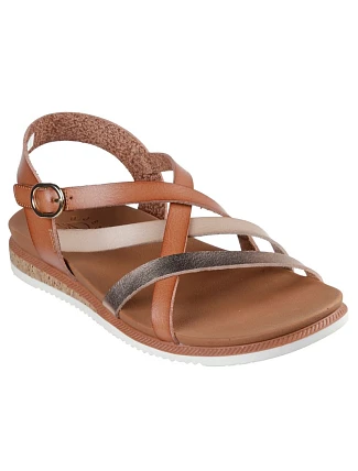 Dámské sandály Skechers DESERT KISS LOW PEAK RANK 114709 CSNT