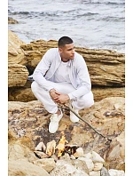 Fruit of the Loom Classic Elasticated Jog Pants Tepláky 16.4026 white Fruit of the Loom Classic Elasticated Jog Pants Tepláky 16.4026 white