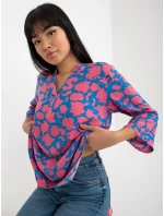 Dámská halenka D73771M11062C růžová - FPrice Dámská halenka D73771M11062C růžová - FPrice