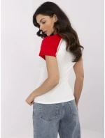 Tričko NM TS V7940.17 bílé a červené