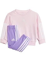 Dětské tepláky adidas Essentials Joggers růžovo-fialové JD6482 Dětské tepláky adidas Essentials Joggers růžovo-fialové JD6482