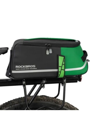 Brašna na kolo Rockbros A20 černo-zelená